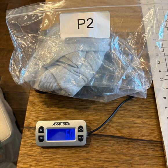 NWT Lilly Pulitzer Charla Sweater Heathered Seaside Grey Gold Metallic Ruffle S - Picture 14 of 14